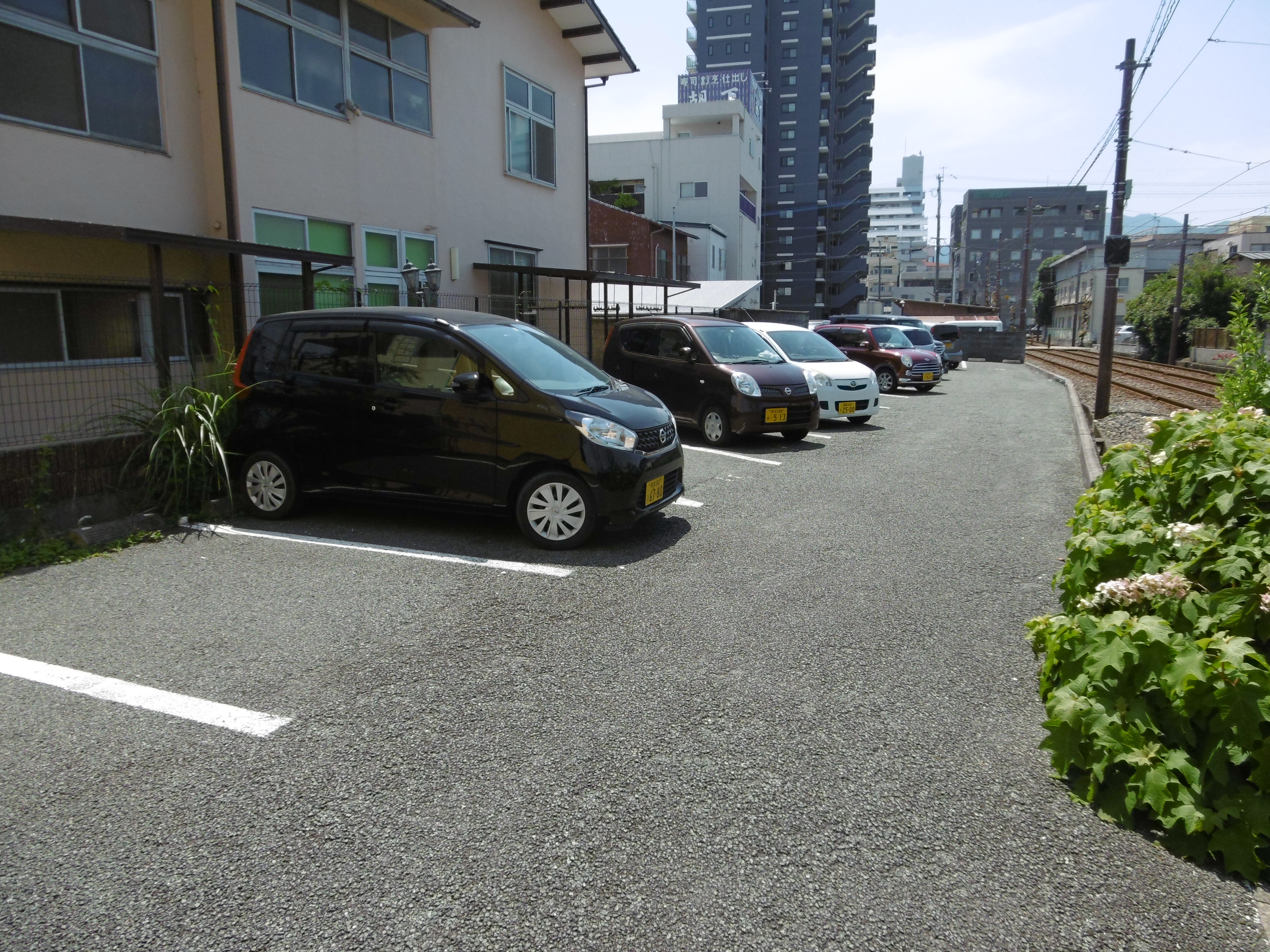 船場橋電停駐車場